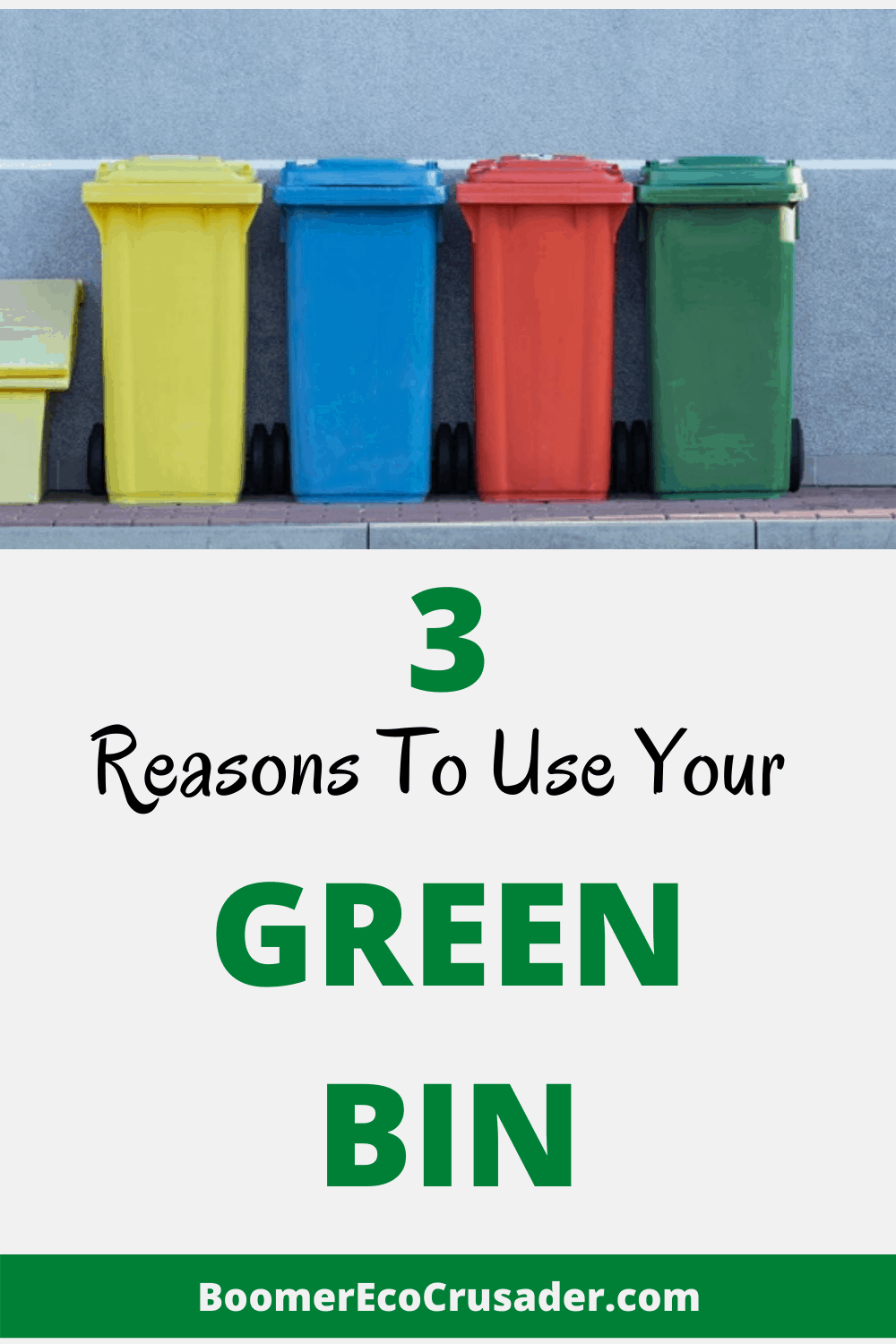 6 Helpful Green Bin Tips To Reduce Smells - Boomer Eco Crusader