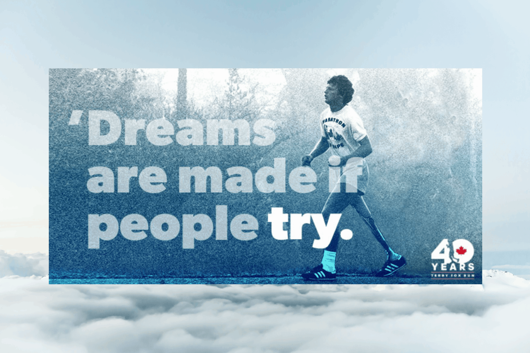Terry Fox - Inspiration in the fight against cancer