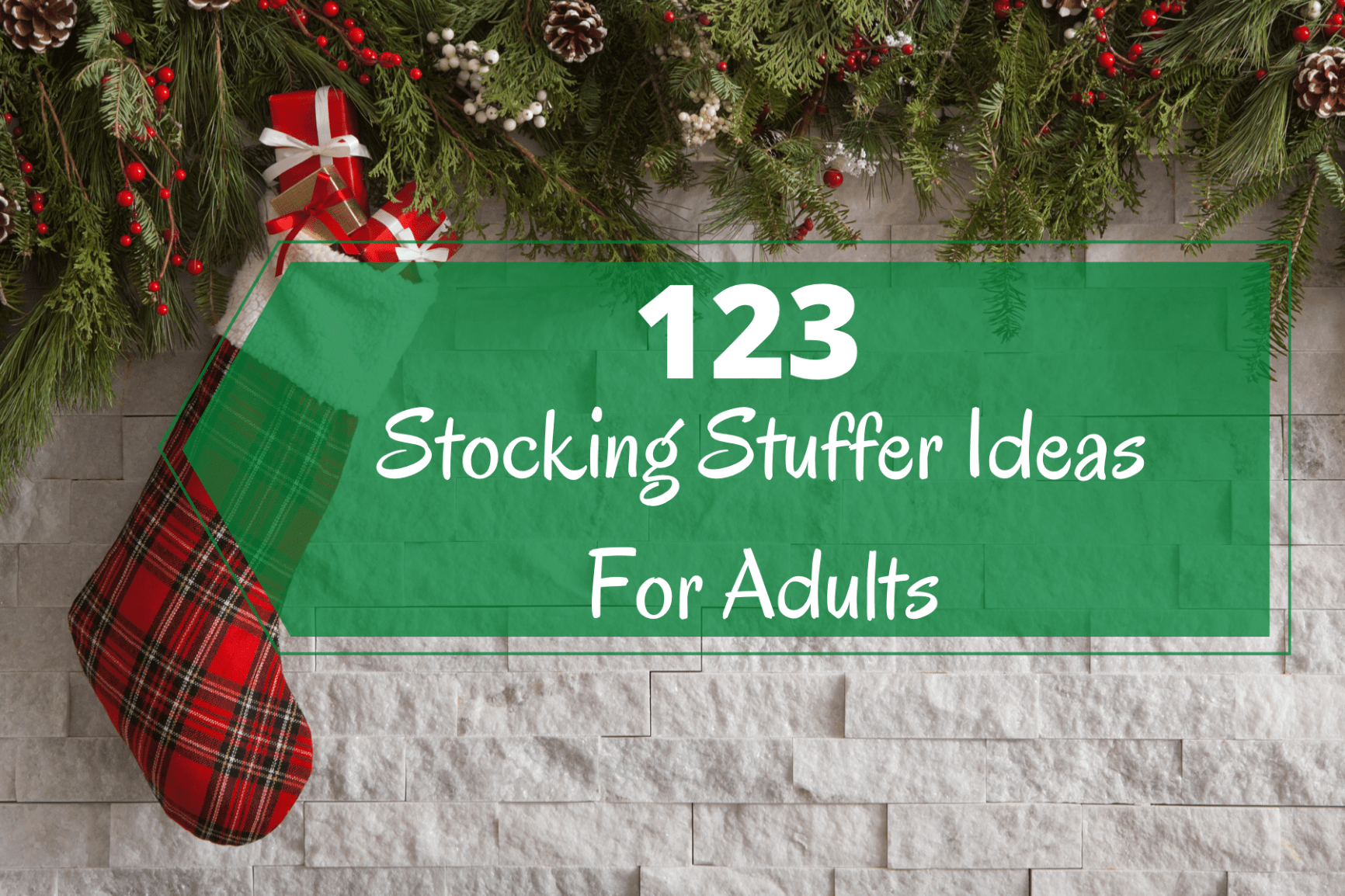 The complete list of 123 stocking stuffers for adults - Boomer Eco