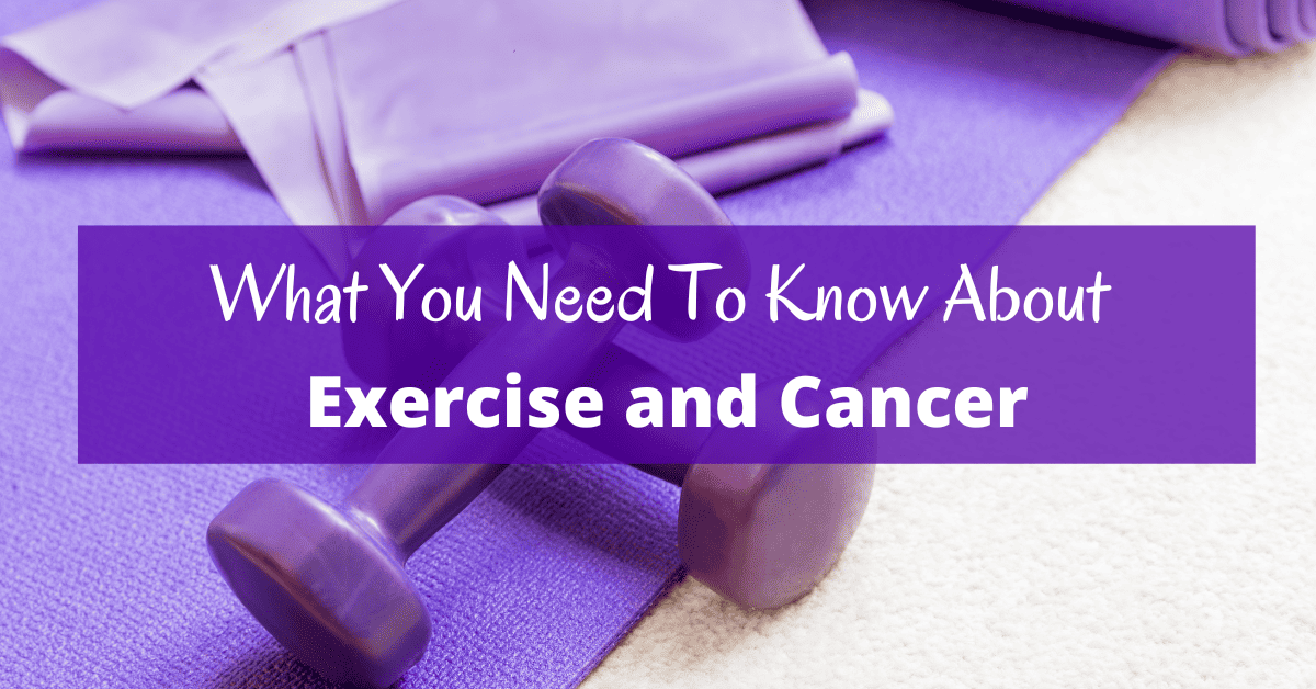 What you need to know about exercise and cancer - Boomer Eco Crusader
